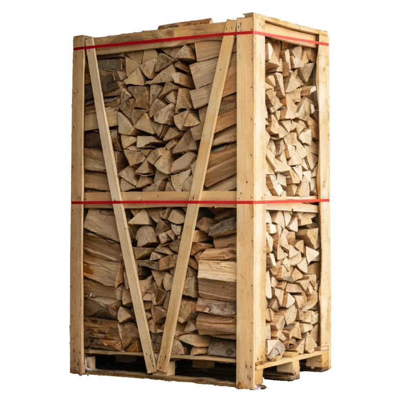 Kaminholz-Mix – 2 Paletten à 33-cm Scheite (3 Ster / 2,4 m³)